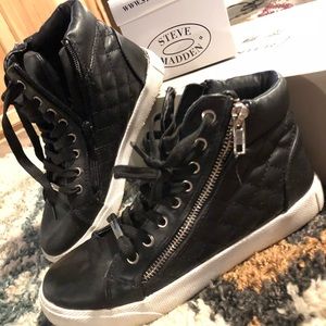 Steve Madden high top sneakers